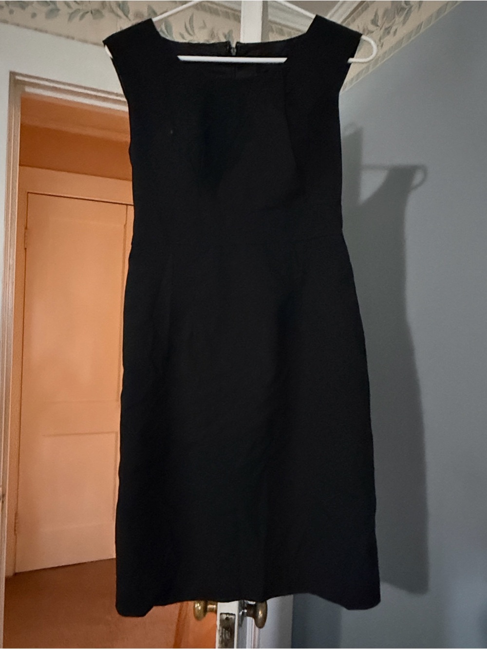 Mossimo Supply Co. Black Sleeveless Midi Sheath Dress